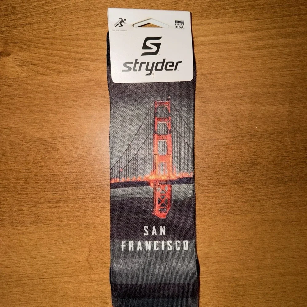 NEW Stryder Gear Rayon Made From‎ Bamboo Performance Socks San Francisco OS